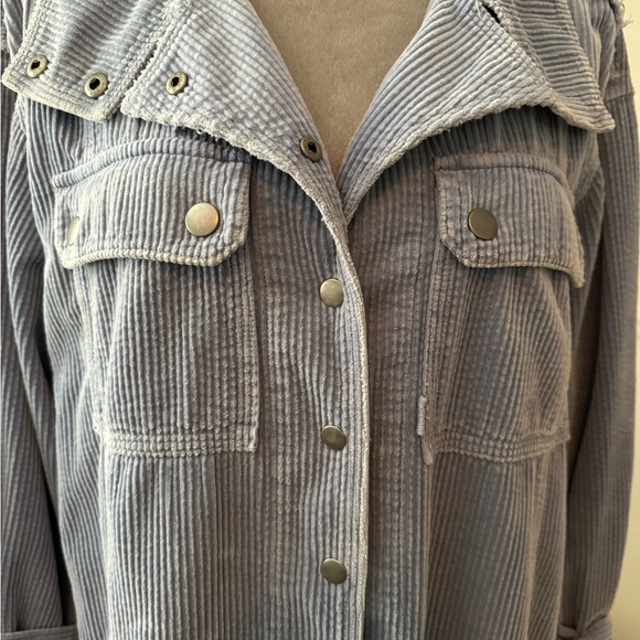 New “We The Free” Free People Over Sized Corduroy Shacket- XS - Picture 6 of 10